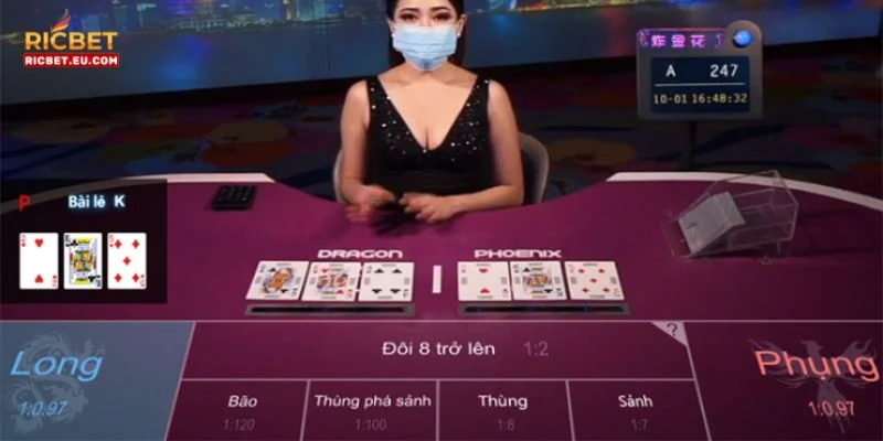 Hướng dẫn luật chơi bài trác kim hoa RICBET cụ thể cho người mới. 