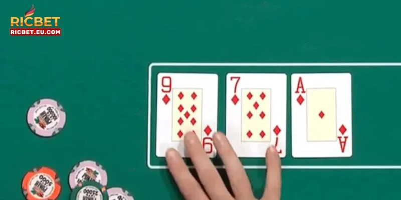 Tại bàn chơi của RICBET, tay chơi có thể lựa chọn nhiều mức cược.